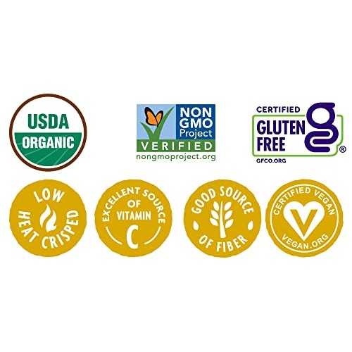 Rhythm Superfoods Crunchy Broccoli Bites - Organic & Non-GMO, Ve...