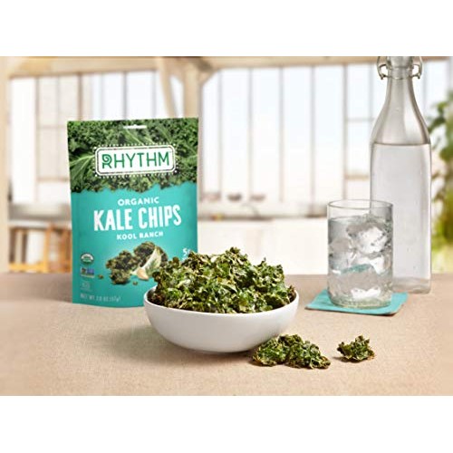 Rhythm Superfoods Kale Chips, Kool Ranch, Organic And Non-Gmo, 0