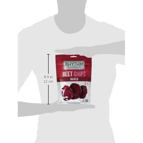 Rhythm Superfoods Naked Beet Chips, 1.4 Ounce