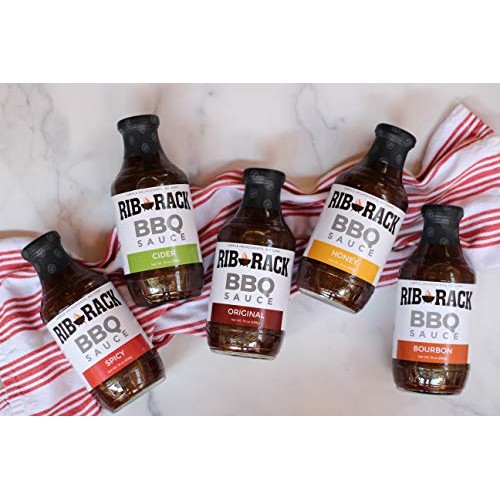 Rib Rack Bbq Sauce, Variety Pack: Original, Sweet Honey, Souther