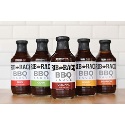 Rib Rack Bbq Sauce, Variety Pack: Original, Sweet Honey, Souther