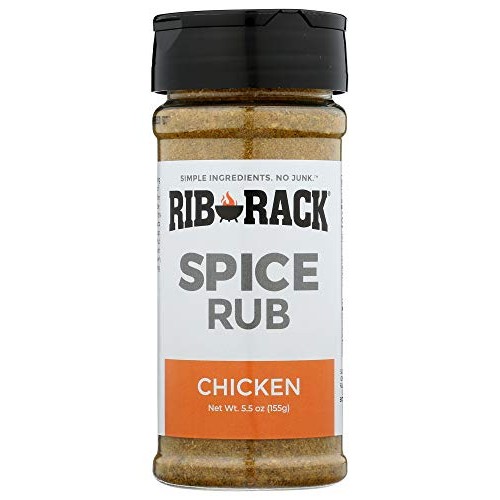 Rib Rack Dry Spice Rub - Chicken, 5.5 Oz. - Meat Seasoning For B