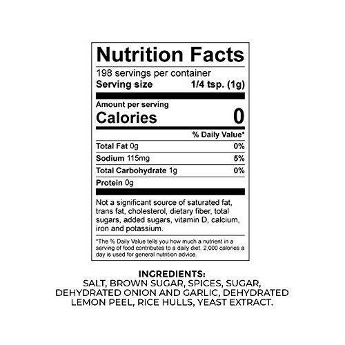 Rib Rack Dry Spice Rub - Steak, 7.0 Oz. - Meat Seasoning For Bbq