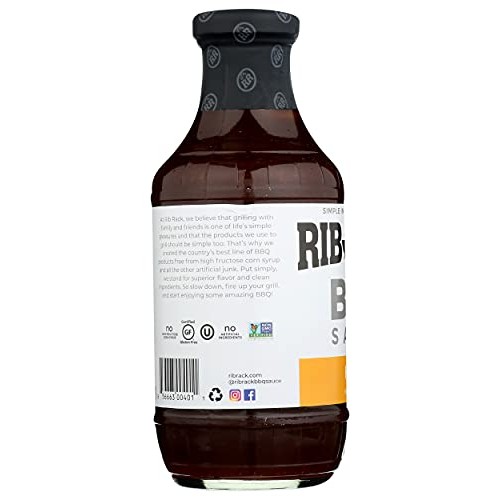 Rib rack sauce bbq swt hny 19oz