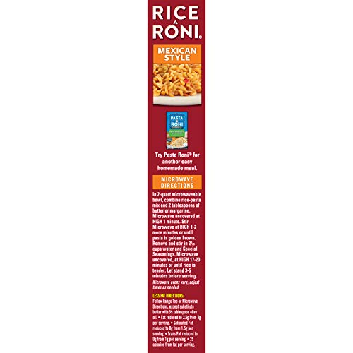 Rice-A-Roni, Rice Mix Mexican, 6.4 Oz