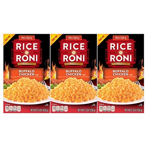 Rice-A-Roni Buffalo Chicken Hot &Amp; Spicy, 3 Pack Bundle