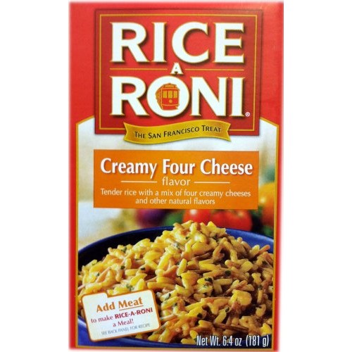 Rice-A-Roni Creamy Four Cheese Flavor 6.4Oz 5 Pack