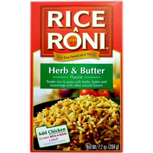 Rice-A-Roni Herb &Amp; Butter Flavor 7.2Oz 8 Pack