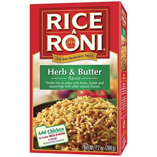 Rice A Roni Rice Mix, Herb And Butter, 7.2 Oz