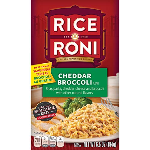 Rice-A-Roni, Rice Mix Cheddar Broccoli, 6.5 Oz