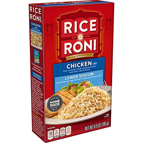 Rice-A-Roni, Rice Mix Chicken Lower Sodium, 6.9 Oz
