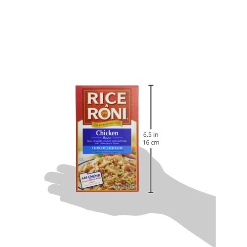 Rice-A-Roni, Rice Mix Chicken Lower Sodium, 6.9 Oz