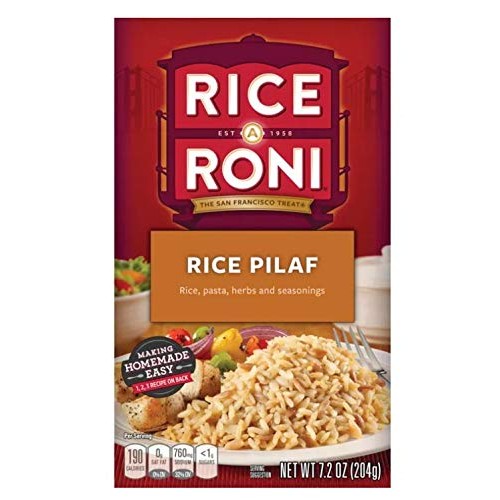 Rice-A-Roni Rice Pilaf 7.2Oz 5 Pack