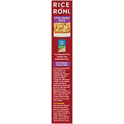 Rice A Roni, Stir Fried Rice Flavored, 6.2Oz Box Pack Of 5