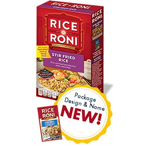 Rice A Roni, Stir Fried Rice Flavored, 6.2Oz Box Pack Of 6