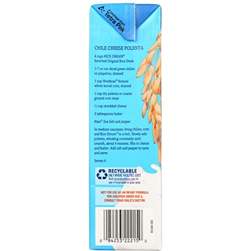 Rice Dream Enriched Original Organic Rice Drink, 32 Fluid Ounce