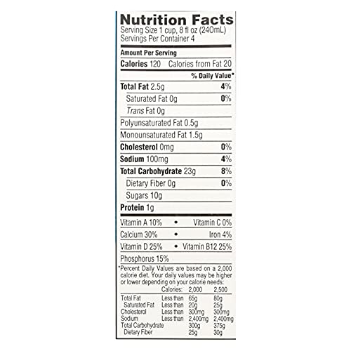 Rice Dream Original Rice Drink - Enriched Vanilla - Case Of 12 -