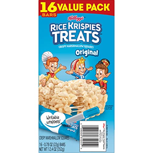 Rice Krispies Treats Marshmallow Snack Bars, Kids Snacks, Lunch
