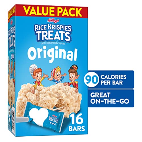Rice Krispies Treats Marshmallow Snack Bars, Kids Snacks, Lunch