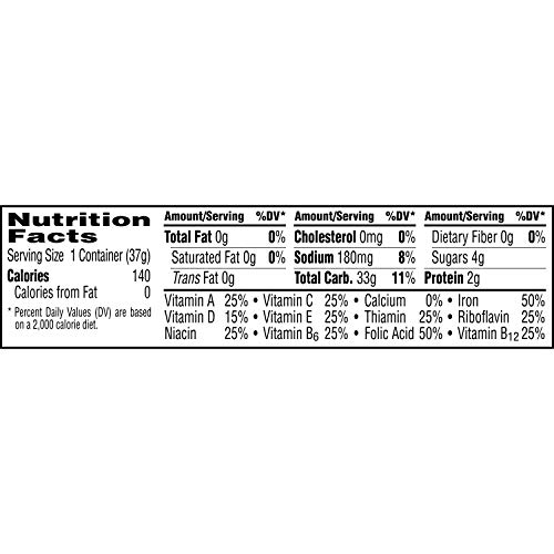 Kellogg’S Rice Krispies, Breakfast Cereal In A Cup, Fat-Free, Bu