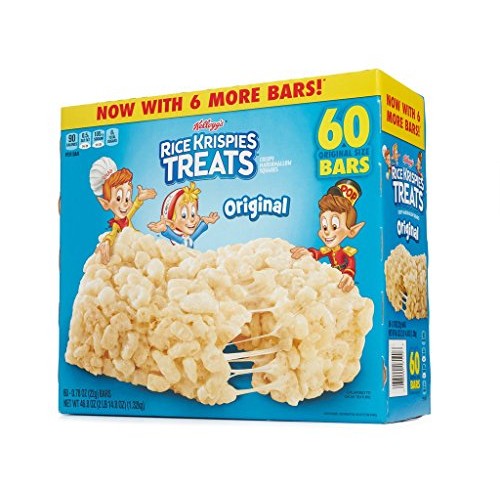 Kelloggs Rice Krispies New 60Ct Treats Bars
