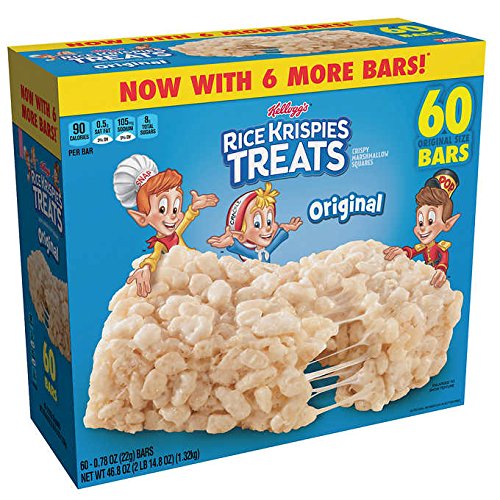 Kelloggs Rice Krispies New 60Ct Treats Bars