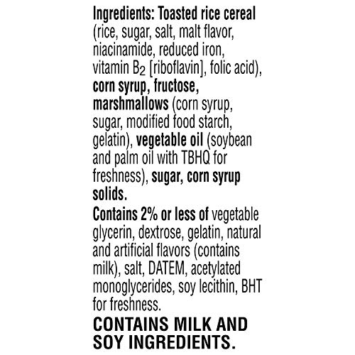 Kelloggs Rice Krispies Treats Homestyle, Crispy Marshmallow Squ