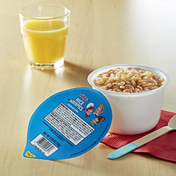 Kellogg’s Rice Krispies, Breakfast Cereal in a Cup, Fat-Free, Bu...