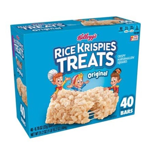 Treats, Crispy Marshmallow Squares With Puffrice Cereal And The