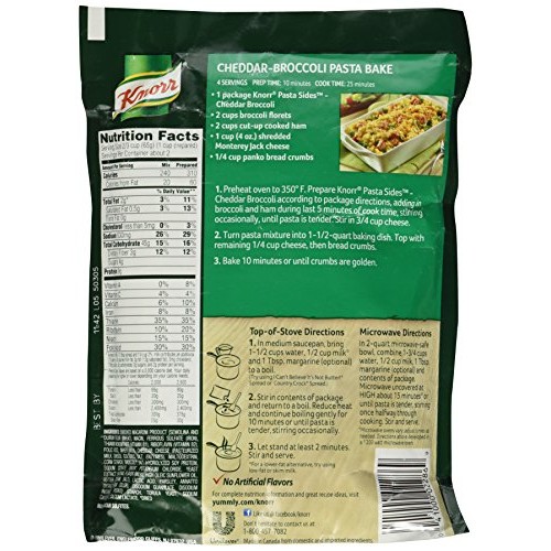 Knorr Rice Sides Cheddar Broccoli Pack Of 3