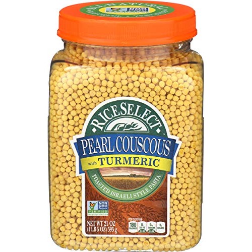 Rice Select, Couscous Pearl Turmeric, 21 Ounce