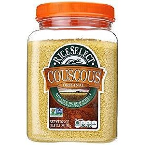 Rice Select Couscous Original Durum Wheat Non Gmo 26.5 Oz. Pk Of 3.