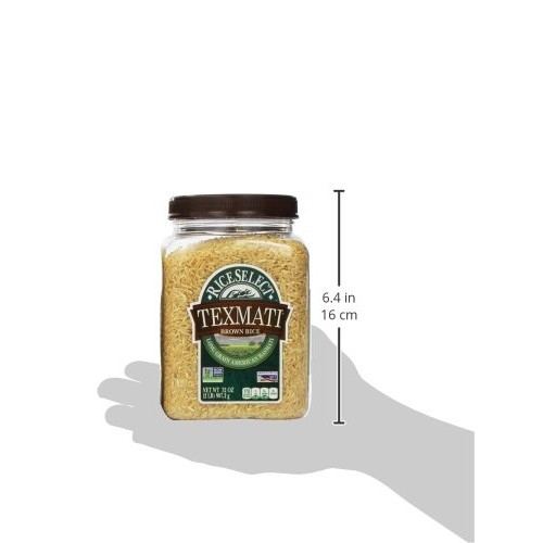 Rice Select Texmati Brown Rice In Jar, 36-Ounce