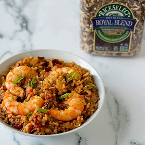 Riceselect Royal Blend, Texmati White, Brown, Wild, And Red Rice