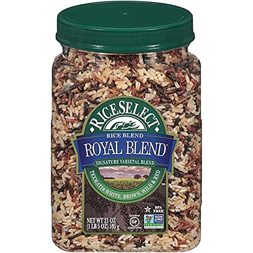 Riceselect Royal Blend, Texmati White, Brown, Wild, And Red Rice