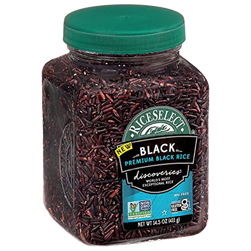 RiceSelect Discoveries Premium Black Rice, Whole Grain, Gluten-F...