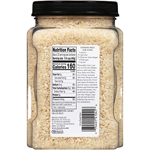 Riceselect Sushi Rice, 32-Ounce Jars, 4-Count