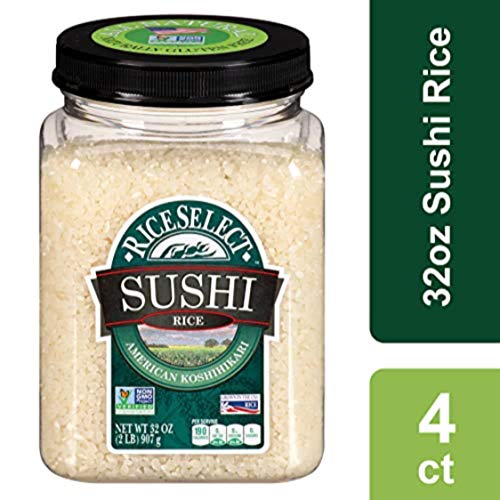 Riceselect Sushi Rice, 32-Ounce Jars, 4-Count