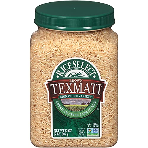 RiceSelect Texmati Brown Rice, Long Grain, Whole Grain, Gluten-F...