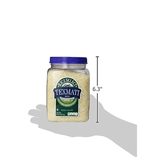 RiceSelect Texmati White Rice, Long Grain American Basmati, 32 Oz