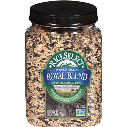 Riceselect Whole Grain Royal Blend With Wild Rice, 28-Ounce Jars