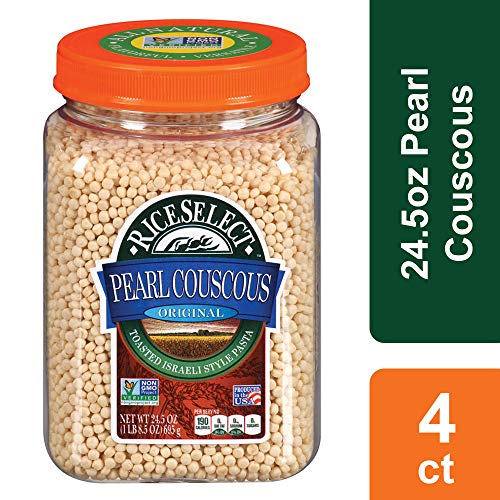 Riceselect Original Pearl Couscous, 24.5-Ounce Jars, 4-Count