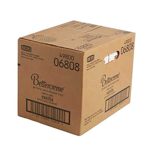 Rich Products Ready to Whip Vanilla Artificial Flavor Bettercrem...