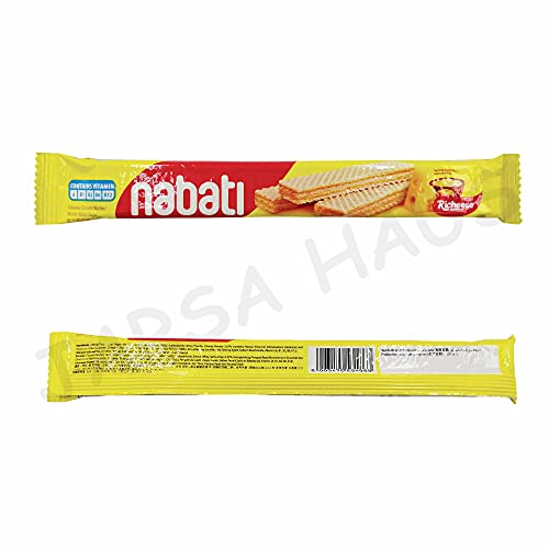 Richeese Nabati Cheese Wafer Snacks - 1 Box 20 Piece X 8G