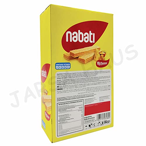 Richeese Nabati Cheese Wafer Snacks - 1 Box 20 Piece X 8G