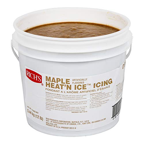 Richs Heat N Ice Donut Icing For Donuts, Rolls &Amp; More, Maple,