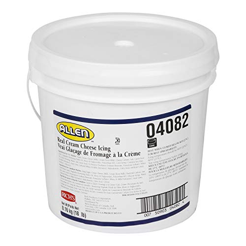 Richs Jw Allen Real Cream Cheese Icing, 18 Lb Pail