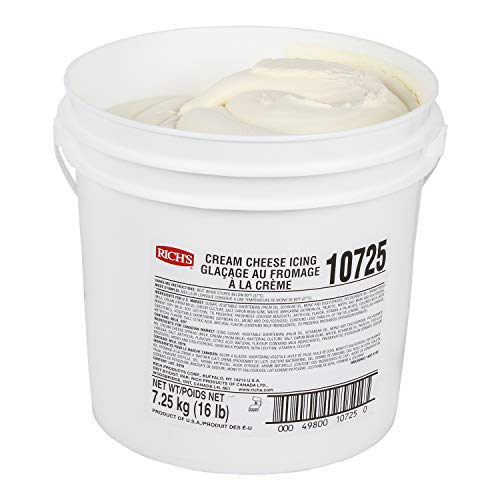 Richs Buttercream Style Cream Cheese Icing, 16 Lb Pail