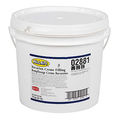 Richs Jw Allen Bavarian Creme Filling, Perfect For Pastry, 31 L