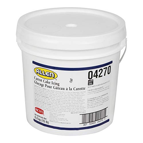 Richs JW Allen Cake Icing Ideal for Cakes & Cookies, Carrot, 24...